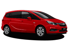 Van Hire Kempston - Vauxhall Zafira 7-Seater - Minibus hire Kempston
